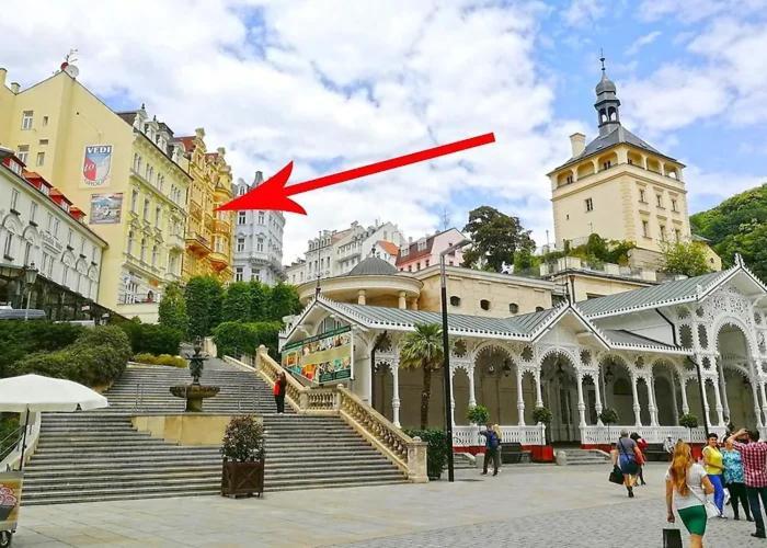 Hotel Ester Karlovy Vary Bagian luar foto